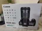 Canon 60d with 55-250mm Stm Zoom Lens