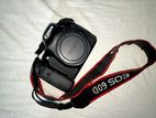 Canon 60D with stm kit lens battery charger bag