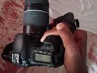 Canon 60d+75-300 lens full fresh