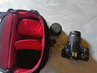 Canon 650 D Sathe paben prime lanse kit bettry 2 tah