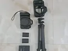 Canon 6d only body with free tripod
