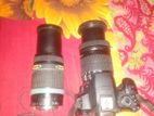 Canon 700d And 18-135 70-300 দুটি লেন্স