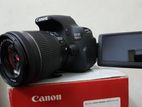 Canon 700D (Touchscreen) with Lens