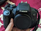 Canon 700D with 18-55mm kit & 50mm prime lens