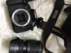 Canon 700d with 18-55mm lens