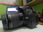 Canon 700D with 18-55mm lens