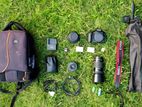 Canon 700d with 3 lens + other Accessories sell