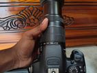Canon 700D with 55-250 Zoom lens full fresh condition.