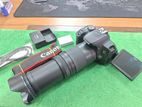 Canon 700d with 75-300 mm zoom lens