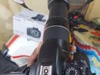 canon 700D with 75-300 zoom lens full fresh box condition