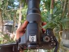 canon 700D with 75-300 Zoom lens full fresh condition