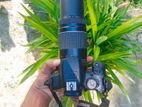 canon 700d with 75-300mm zoom lens