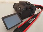 Canon 700D with Lens & Warranty