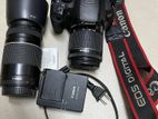 Canon 700d+75-300mm Lens