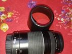 Canon 75-300 zoom lens With hood