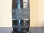 Canon 75-300mm Auto Zoom lens.