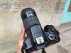 Canon 750d, 55/250 stm zoom, 50mm prime lens