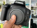 canon 750d body 100% fresh