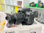 Canon 750d kiss x8i japan e body with 18 55mm lens boxd