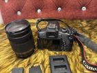 Canon 750d with 18-200 mm semi professional lens