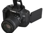 Canon 750D with full pack