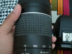 Canon 760D with 75-300mm zoom lens