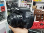 Canon 800d Body 50mm 1.8 Stm Prime Lens