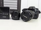 Canon 80D with 18-135mm and 50mm