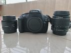Canon Dslr With 2 Lense ( Prime & Macro Lense)