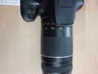 Canon 4000D DSLR with accessories