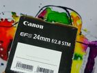 Canon EFS 24mm f/2.8 STM full box available