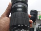 Canon EFS 55-250 STM Zoom Lens