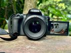 Canon eos 250d with 50mm f/1.4 lens and kit