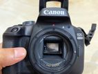 Canon EOS 4000D ,18-55mm lens f/3.5-5.6 , 64gb memory card with bag