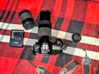 Canon eos 60d, 55-250mm Stm Zoom Lens, 18-55mm kit lens