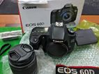 Canon eos 60d with 18-55 mm lens new