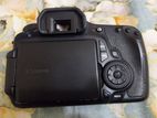 Canon Eos 60d with prime lens, 128GB memory card and more