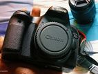 Canon eos 70d with 18-55 stm lense