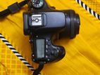 Canon EOS 70D WITH prime lens 50 mm