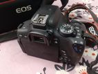 Canon EOS 750D with 50mm prime lens , 2 batteries