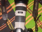 Canon EOS70D with 70-200mm white lens for sale