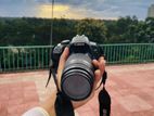 Canon kiss x7i with 75-300mm lens