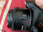 Canon lens EF 50mm 1:1.8