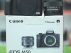 canon M50+15-45mm stm lens