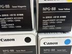 Canon NPG-88 Toner Cartridge Color Set Original