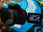 canon rebel t3i with 50 mm stm.lence