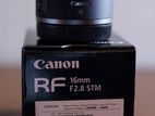 Canon RF 16mm F/2.8
