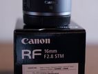 Canon RF 16mm f/2.8