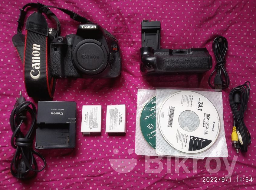 Canon T3i body Camera in Jatrabari