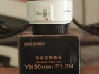 Canon Yn 50mm V Ii White